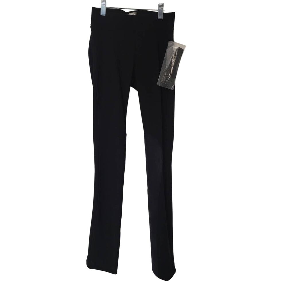 TuffRider Let's Ride Black Ribbed Equestrian Breeches Women's 24 NWT